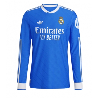 Real Madrid Maglia Gara Terza Repliche 2025-26 Maniche Lunghe